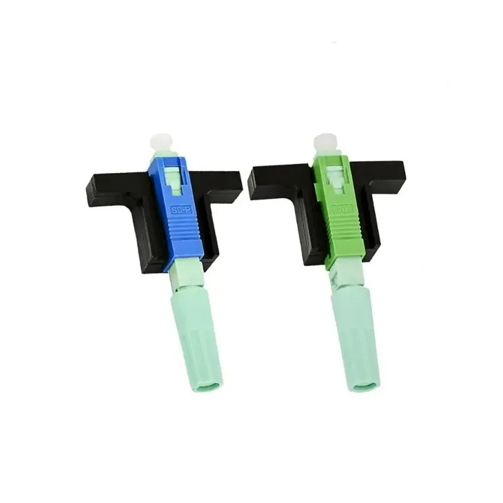 Fiberoptisk hurtigmekanisk kontakt